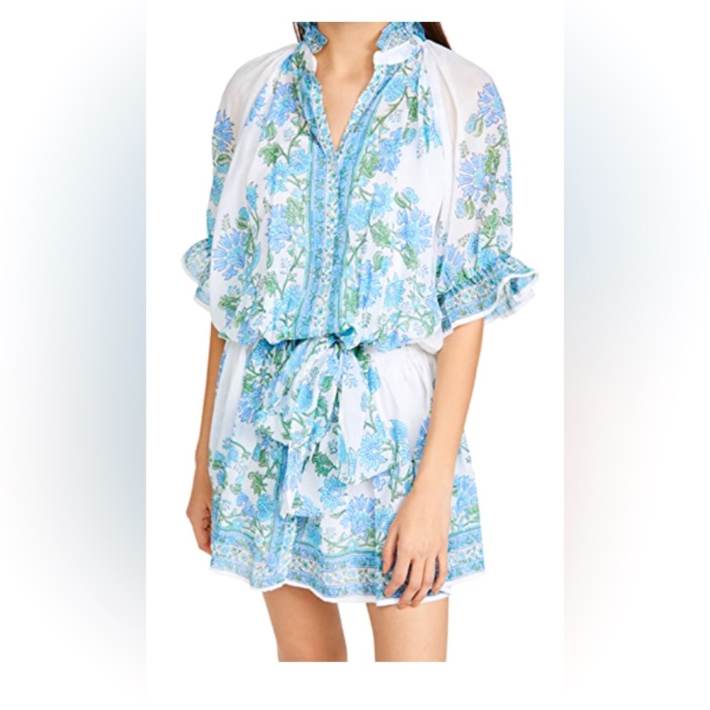 Juliet Dunn Blouson Dress. Size UK 3